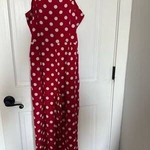 Red Polka Dot Kids One Piece